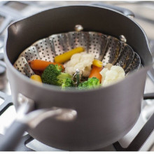 Sita cu aburi, material inox, dimensiuni 15 x 8 x 22 cm