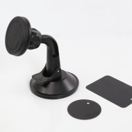 Suport magnetic auto universal pentru telefon cu prindere pe parbriz