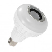 Bec led Smart  Bluetooth cu difuzor 7W si telecomanda, dulie normala E27