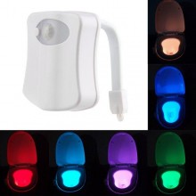 Lampa pentru vasul de toaleta+Dozator pasta cu suport pentru periute