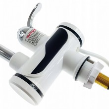 Robinet instant apa calda, cu gatul flexibil