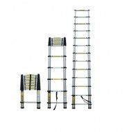 Scara telescopica extensibila din aluminiu inaltime 3.8m-TRANSPORT GRATUIT!