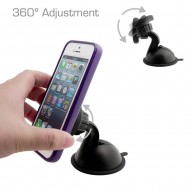 Suport magnetic auto universal pentru telefon cu prindere pe parbriz