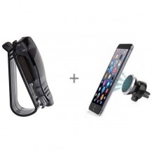 Suport magnetic telefon+Suport auto ochelari