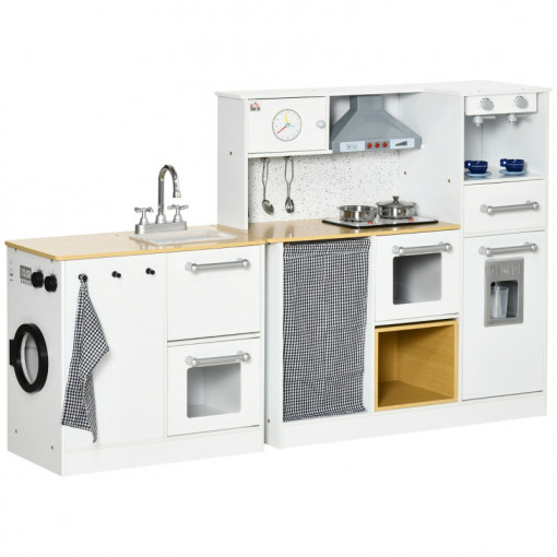 Cozinha Infantil de Madeira com lavandaria