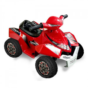 Moto 4 Quad Racy Pink 6V eletrica para crianças