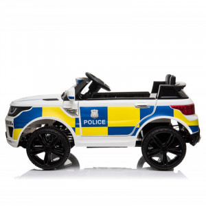 Carro eletrico para crianças com controle remoto Policia 12v