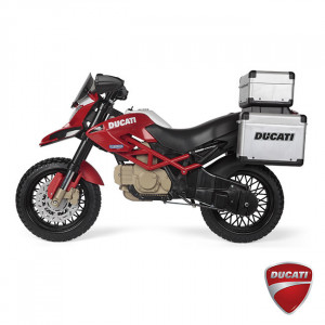 Moto Ducati Enduro 12V elétrica para crianças