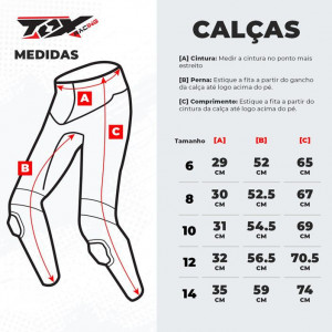 Calças Motocross MXK3W -Tox Racing (Criança)