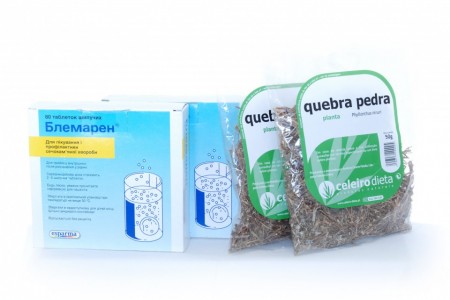 Blemaren N + quebra pedra, chanca piedra, (stonebreaker) - pachet pentru detoxifierea organismului - in limita stocului disponibil