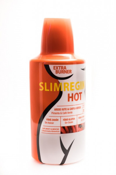Arzator de grasime, extra burner, Slimregim Hot, cu ardei iute si cafea verde, pentru o noua silueta, 600 ml