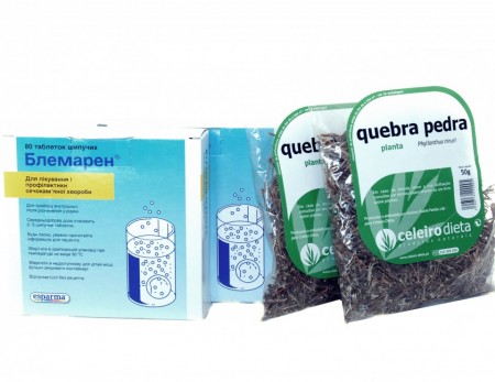 Blemaren N + quebra pedra, chanca piedra, (stonebreaker) - pachet pentru detoxifierea organismului - in limita stocului disponibil