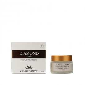 Diamond creama faciala, cosmonatura, antiinbatranire, celule stem de aloe, ginkgo biloba, colagen, argan, acid hialuronic, unt de shea, coenzima Q 10, 50ml