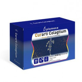 Pentru articulatii sanatoase, Curarti® Colagtium, colagen marin, acid hialuronic, curcuma, 30 caps