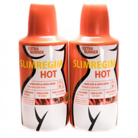 Arzator de grasime, pentru o noua silueta, cu ardei iute si cafea verde, Slimregim Hot 600 ml