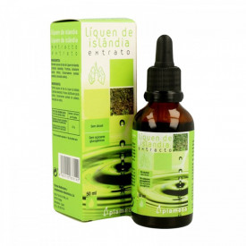Extract de lichen de Islanda, pentru sanatatea respiratorie, fara alcool, fara glucogen, 50ml