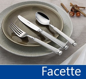 Tacâmuri de inox Facette