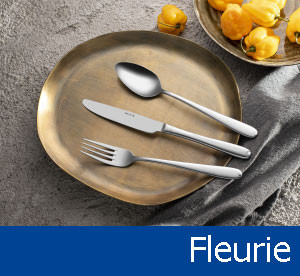 Tacâmuri de inox Fleurie