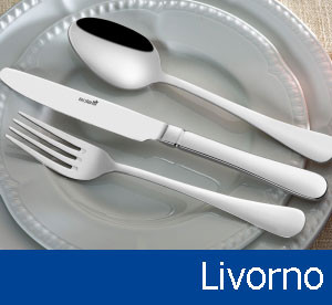 Tacâmuri de inox Livorno