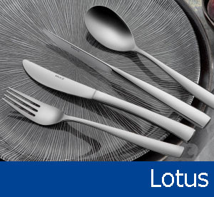 Tacâmuri de inox Lotus
