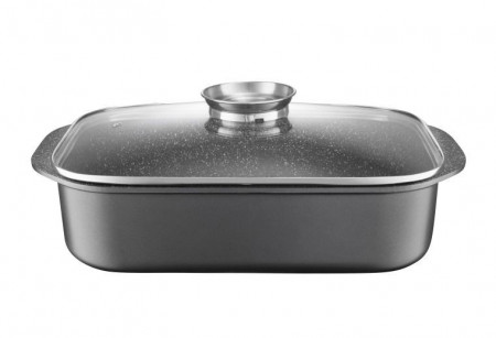 Tava pentru prajit cu capac Aroma Knob System 40cm