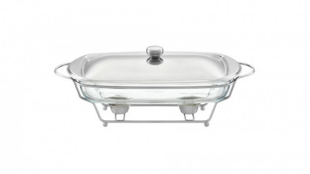 Chafing dreptunghiular cu capac 3,6L Helios