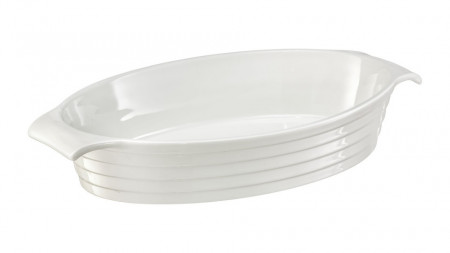 Vas de copt portelan 31x21cm alb Blank