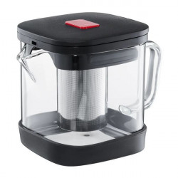 Ceainic sticla cu infuzor 0.6L Erica