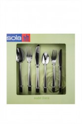 SET TACAMURI INOX DIANA 4/32