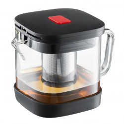 Ceainic sticla cu infuzor 1.1L Erica