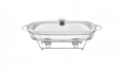 Chafing dreptunghiular cu capac 3,6L Helios