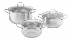 Set oale 6 piese Twin (18cm-20cm-24cm)