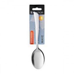 Set lingura inox, 3 piese, Wave