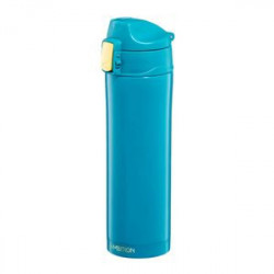 Cana termos turcoaz cu buton de siguranta 420ml Royal