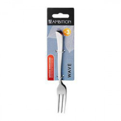 Set furculita desert, 3 piese, Wave