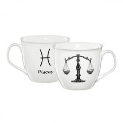 Cana portelan 550ml Balanta Zodiac