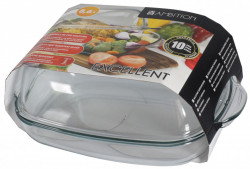 Caserola ovala cu capac 8600ml termorezistenta Excellent