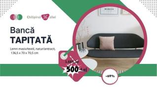 Noua bancă tapițată pentru biroul tău de acasă Noua bancă tapițată pentru biroul tău de acasă
