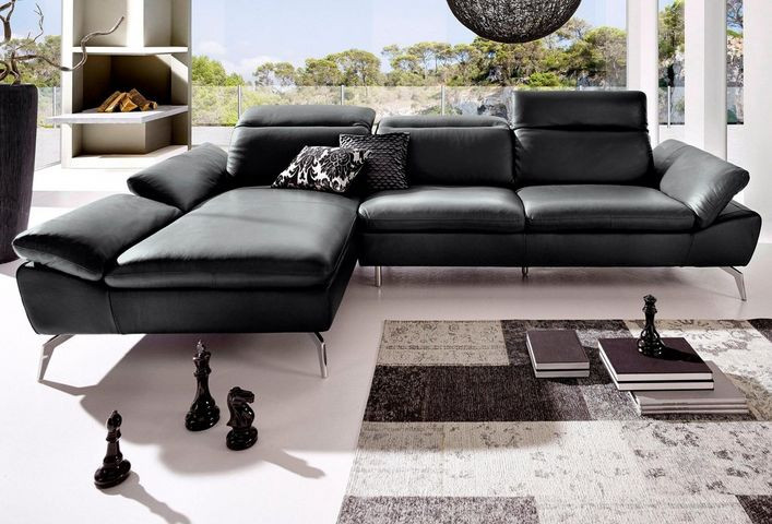 Coltar Longfurn, piele naturala, func?ie de inclinare pe o parte ?i reglare manual? a tetierei, piele naturala