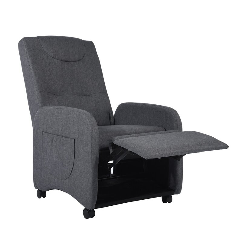 Fotoliu recliner Urbank, gri