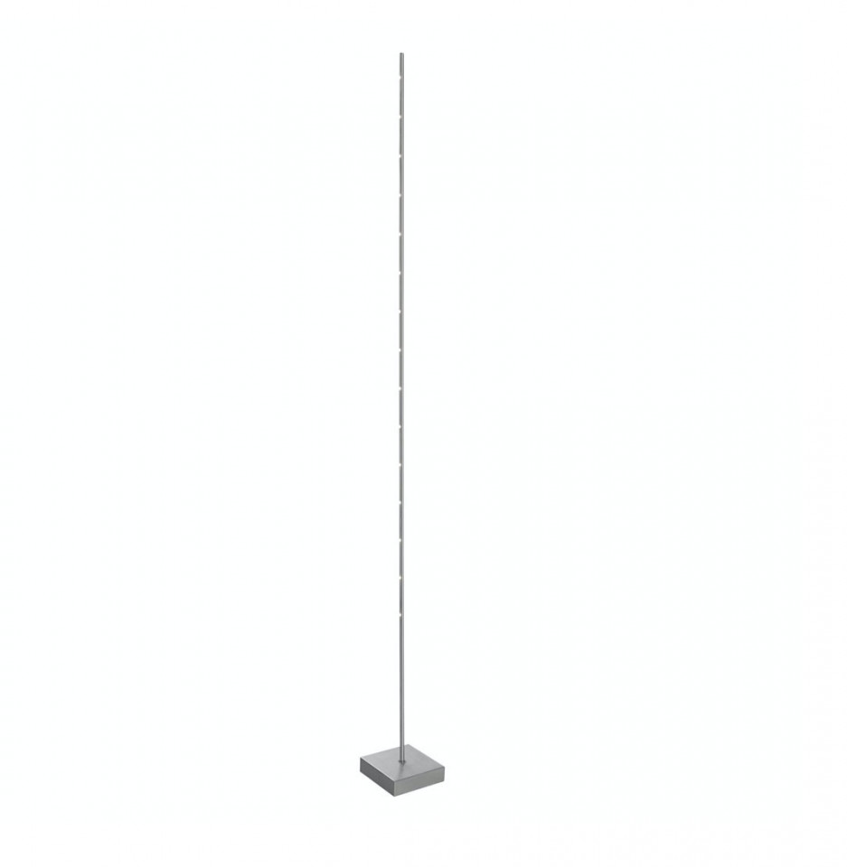 Lampadar Pin LED metal, argintiu, 1 bec, 230 V, 15 W