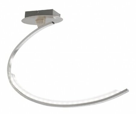 Poza Plafoniera Centerville, LED, argintie, 14 x 65,5 cm, 9w