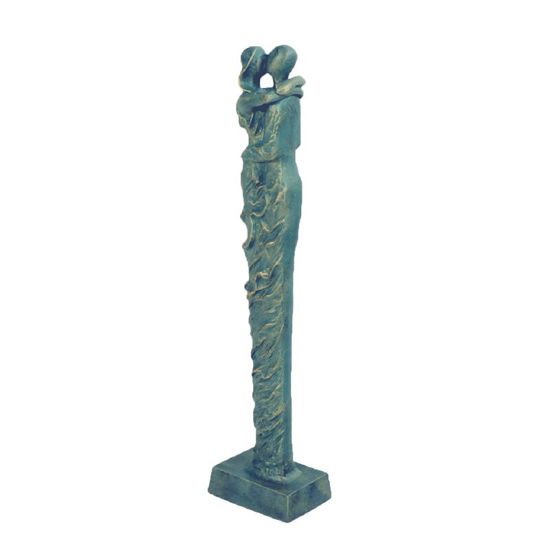 Statuie Sohn, aluminiu, 63 x 14 x 9.5cm