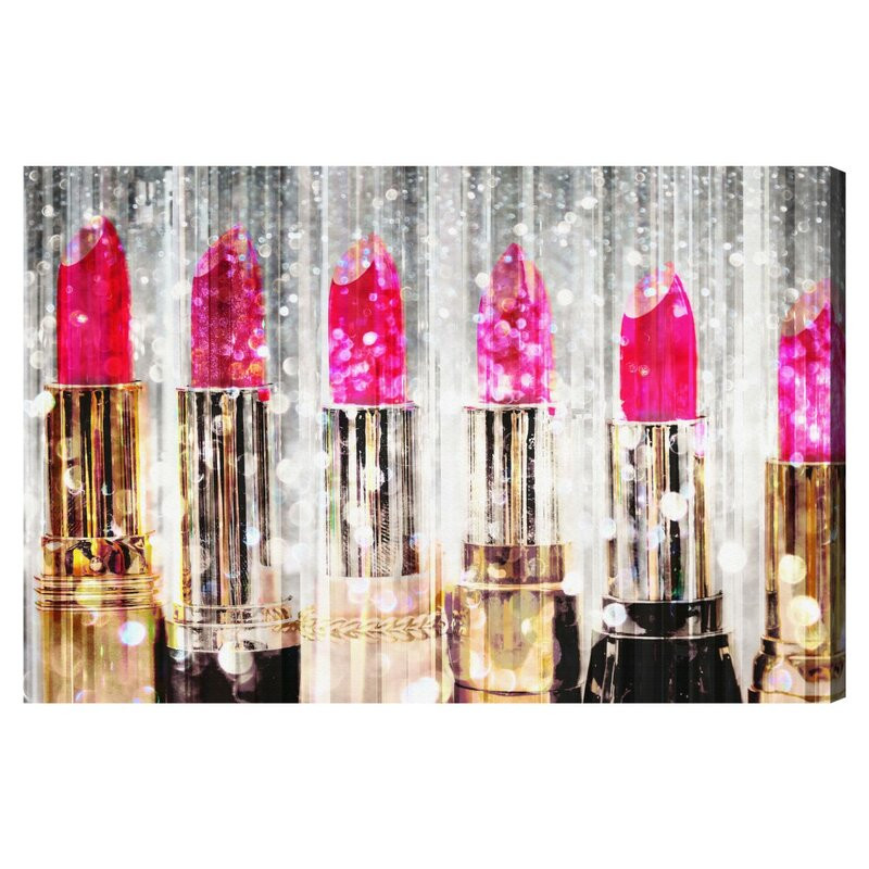 Tablou Lipstick Collection' by Art Remedy, 77 x 115 cm