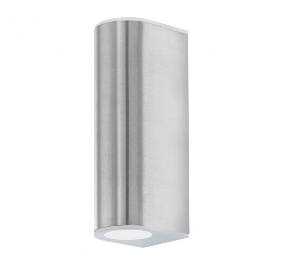 Aplica LED Cabos sticla/otel inoxidabil, alb/argintiu, 2 becuri, 230 V, 3 W