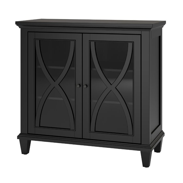 Dulap Glenland Highboard, Negru title=Dulap Glenland Highboard, Negru