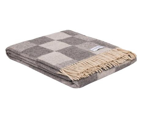Plaid Monaco gri, 140X175 cm