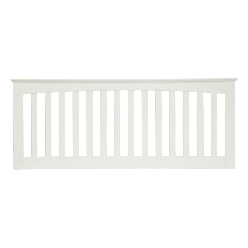 Tăblie pat Amesbury, alb, 65cm H x 3cm D x 183 cm L