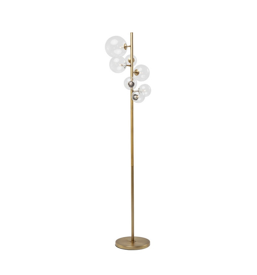 Lampadar Bello Sette, metal, auriu, 7 lumini, 62 x 42 x 43 cm, 25w