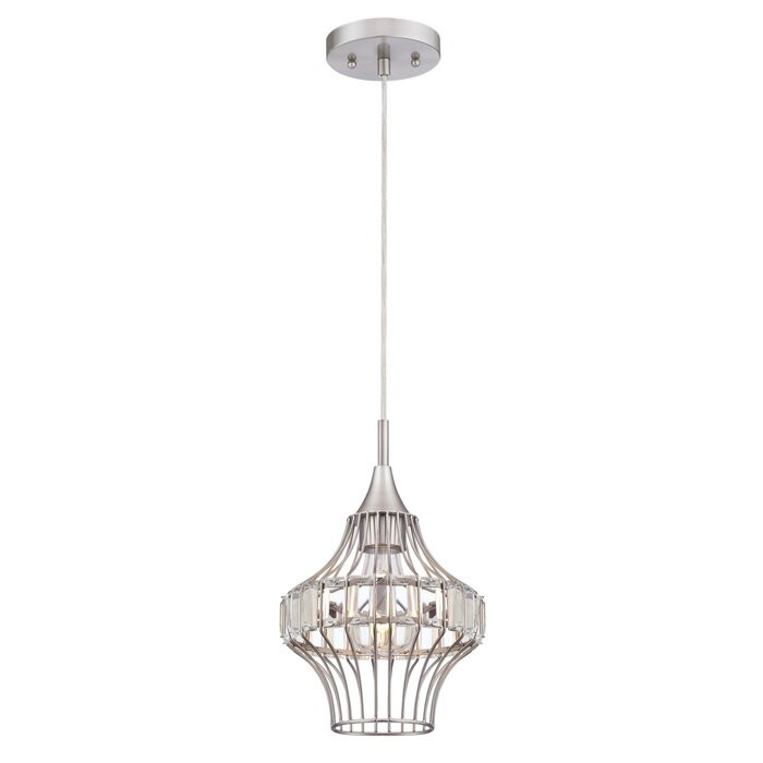Lustra tip pendul Dolan, metal/sticla, 36 x 20 x 20 cm, 60w